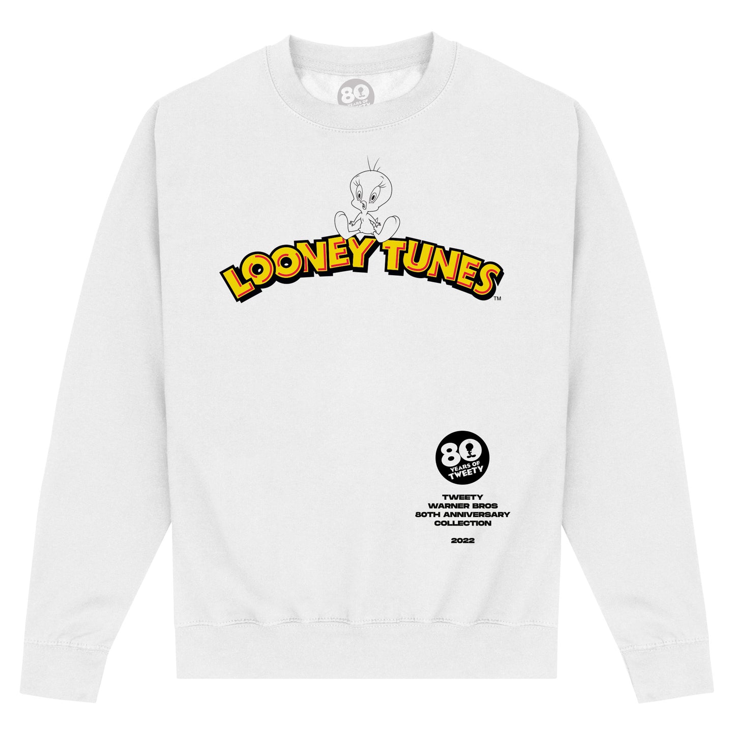 Tweety 80th Looney Tunes Sweatshirt