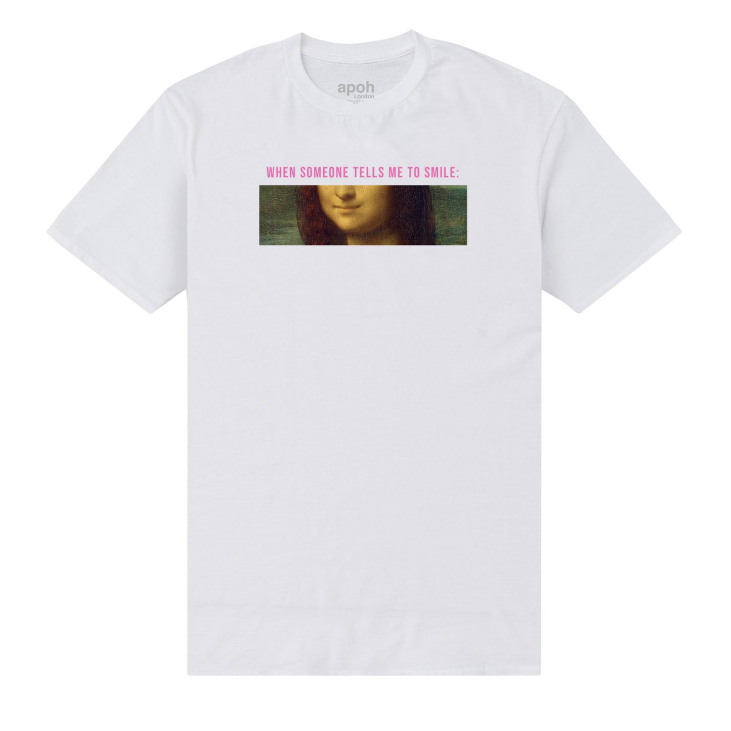 apoh Da Vinci Smile Mona T-Shirt