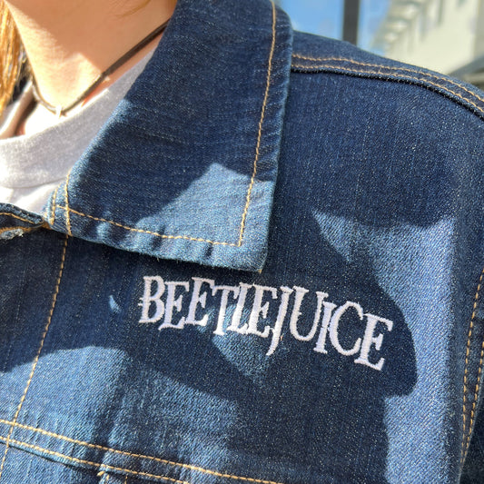 Beetlejuice Denim Jacket