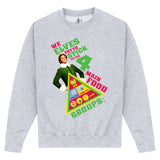 Elf Food Groups Sweatshirt