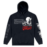 Horror Line Curse Of The Werewolf Multi Graphic Black Hoodie