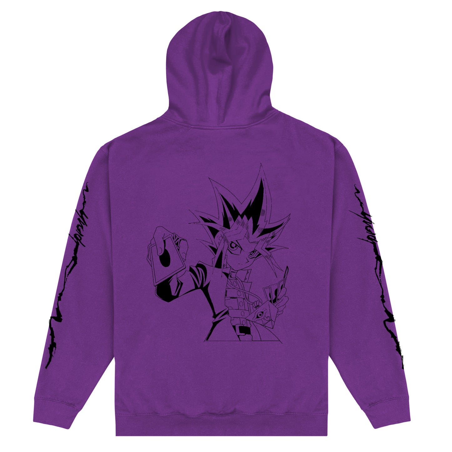 Yu-Gi-Oh! Outlines Hoodie Purple
