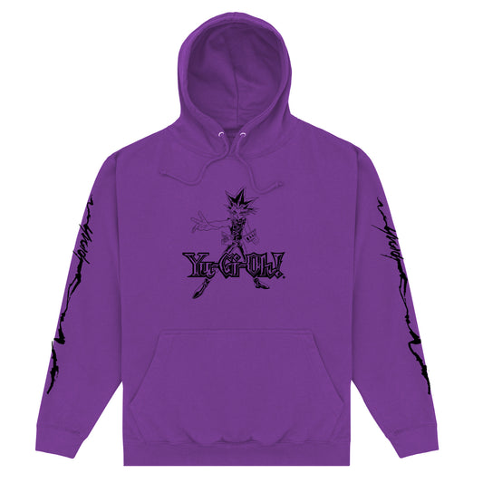 Yu-Gi-Oh! Outlines Hoodie Purple