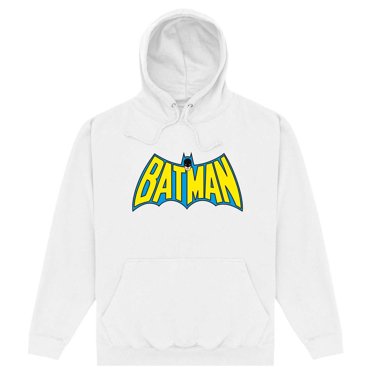 Batman OG Logo Hoodie - White