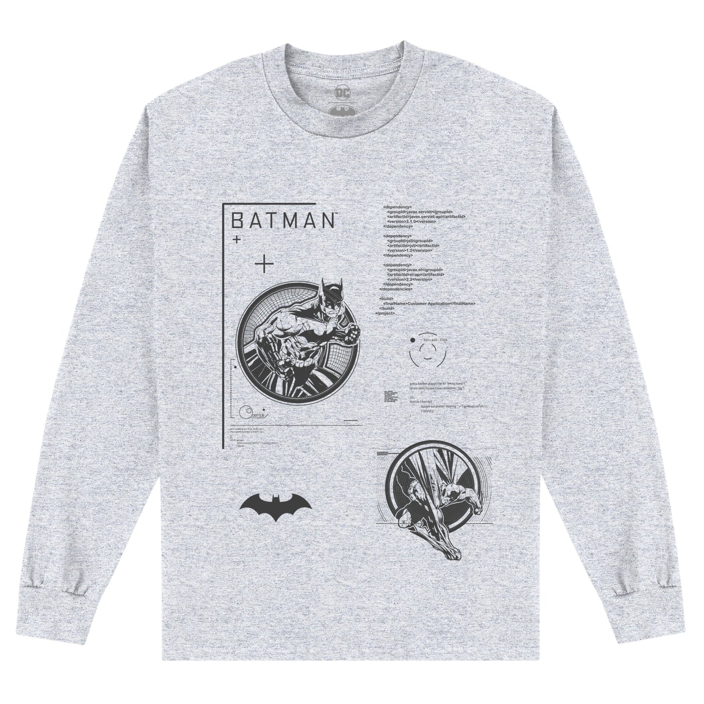 Batman Tech Long Sleeve T-Shirt