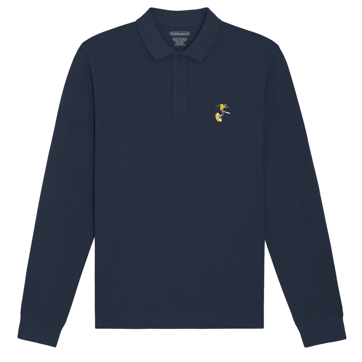 Subbuteo Alberto Navy Longsleeve Polo Shirt