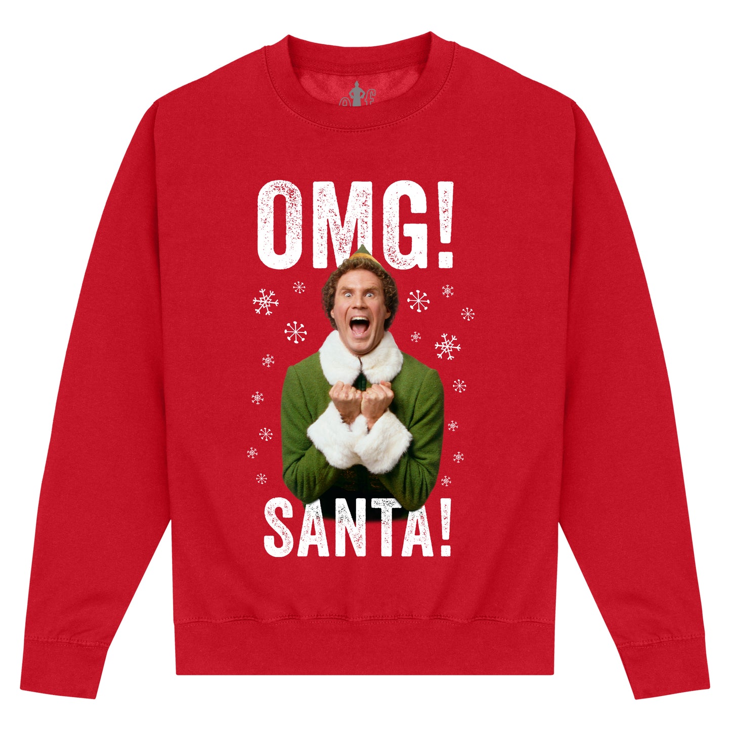 Elf OMG Santa Sweatshirt