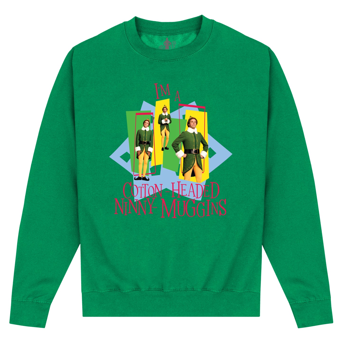 Elf Retro Ninny Muggins Sweatshirt Green