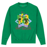 Elf Retro Ninny Muggins Sweatshirt Green