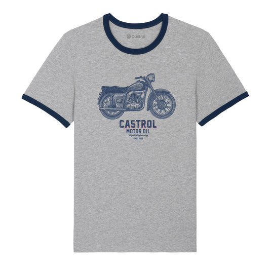 Castrol Liquid Engineering Ringer T-shirt