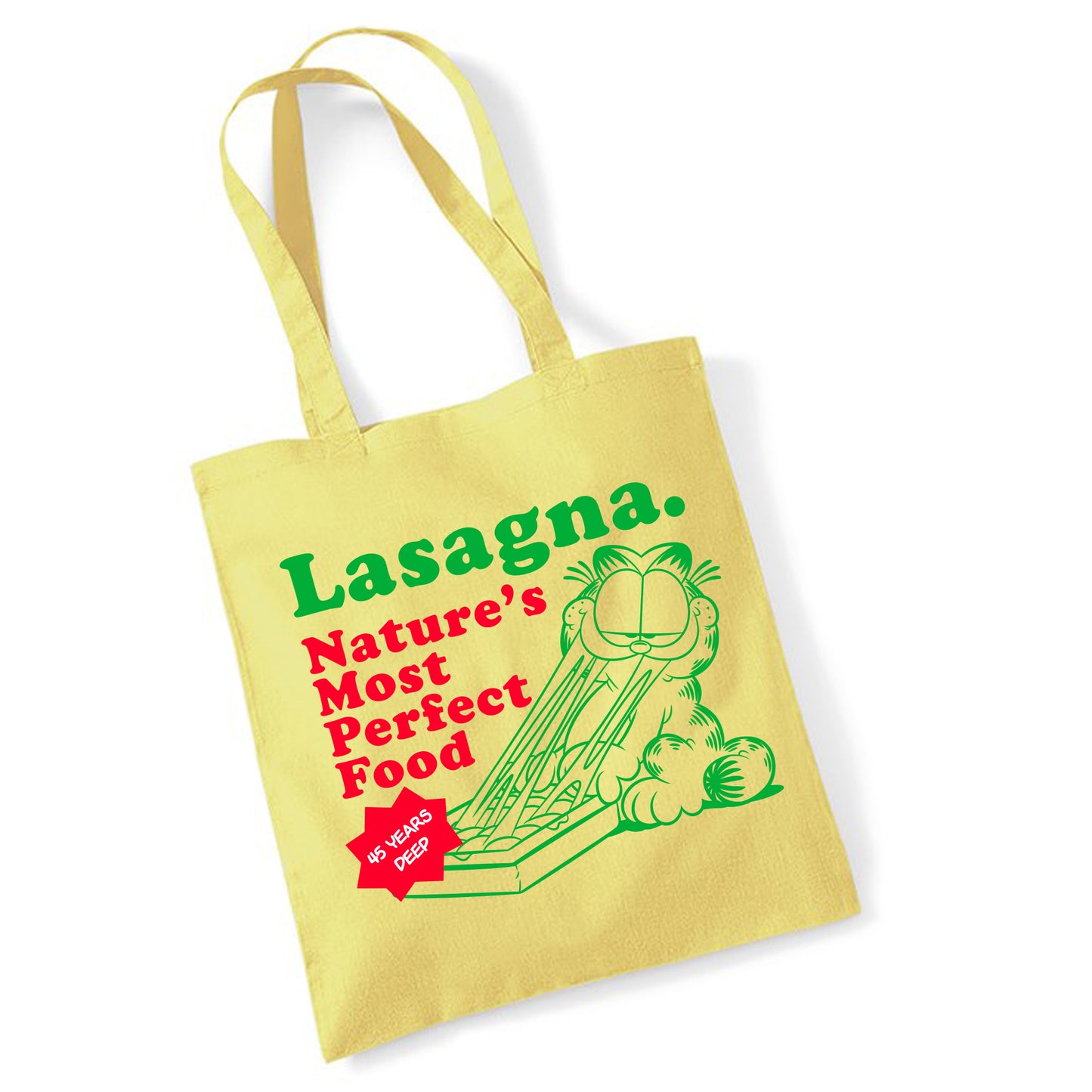 Garfield 45 Lasagna Tote Bag