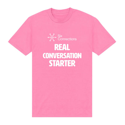 Six Connections Real Conversation Starter T-shirt