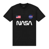 NASA Badges Black T-Shirt