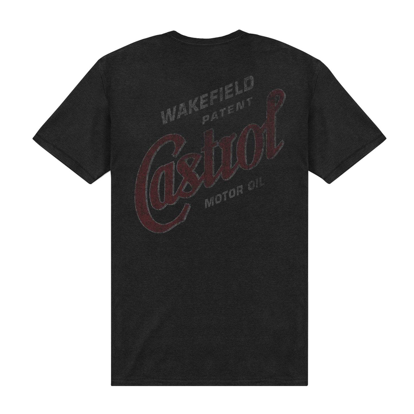 Castrol Motor Patent Print T-Shirt