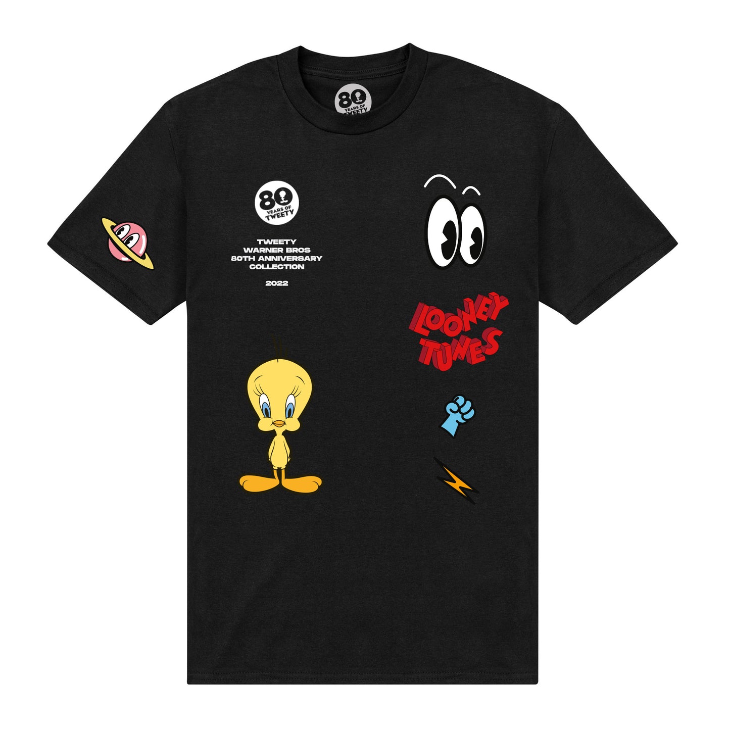 Tweety 80th Birthday Icons T-Shirt