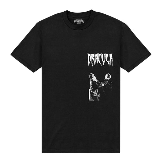 Horror Line Dracula Choke Black T-Shirt