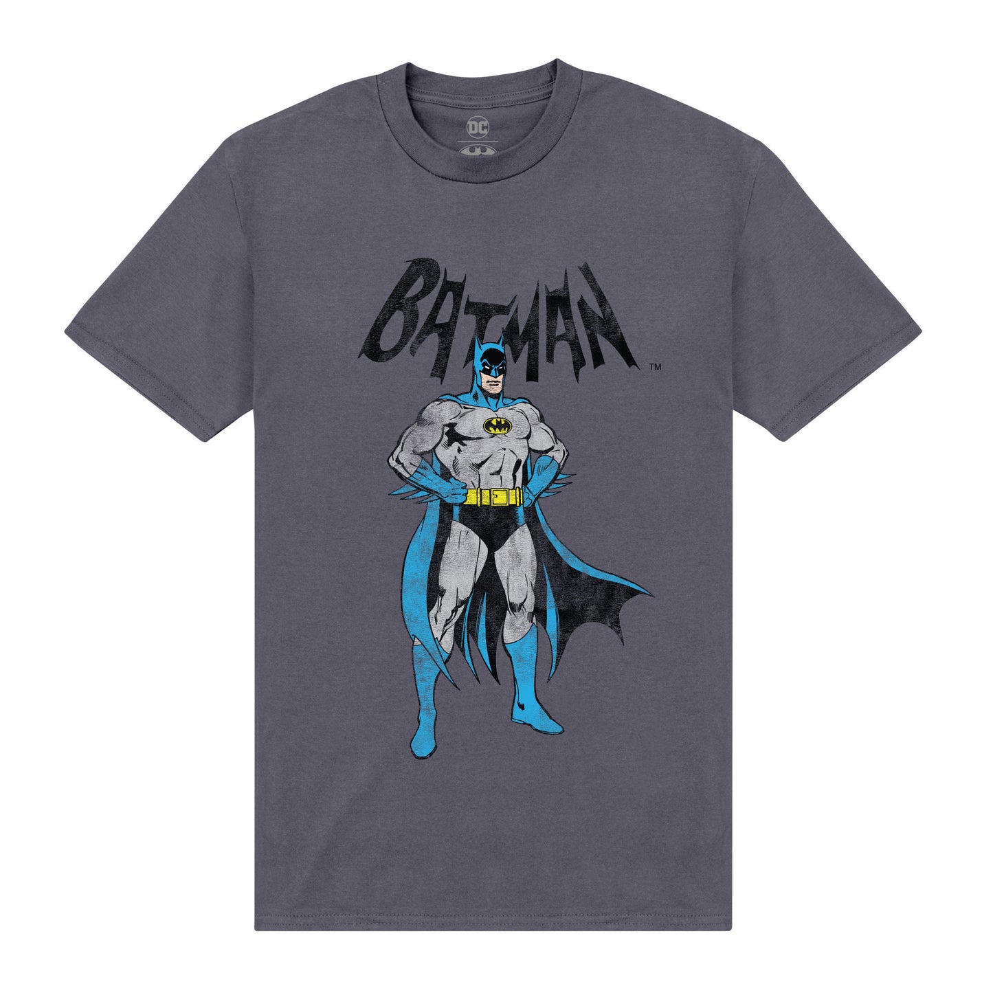 The Batman Vintage Grey T-Shirt