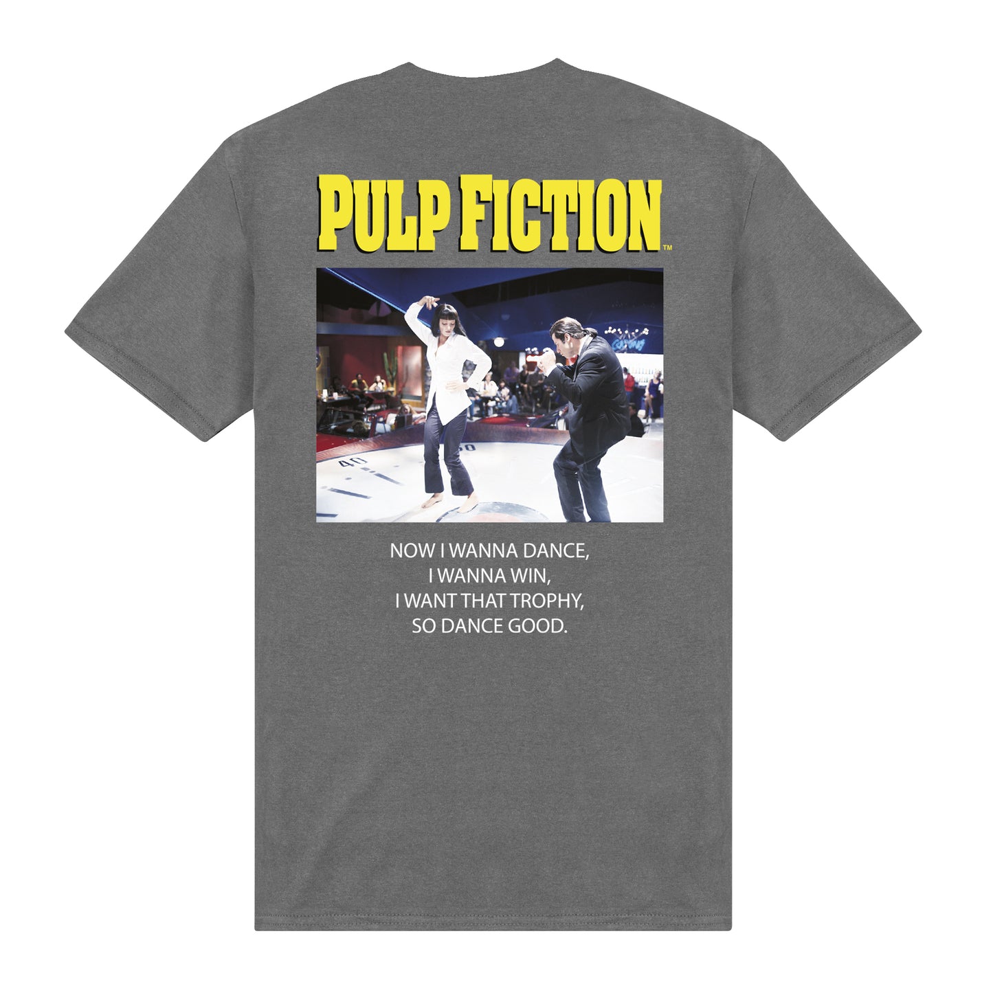 Pulp Fiction Dance Good Charcoal T-Shirt