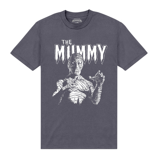 Horror Line The Mummy Grey T-Shirt