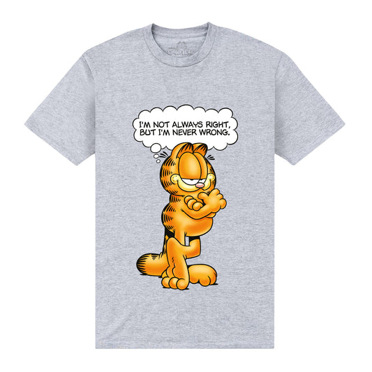Garfield Never Wrong T-Shirt