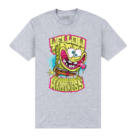 SpongeBob SquarePants Yellow Happiness T-Shirt