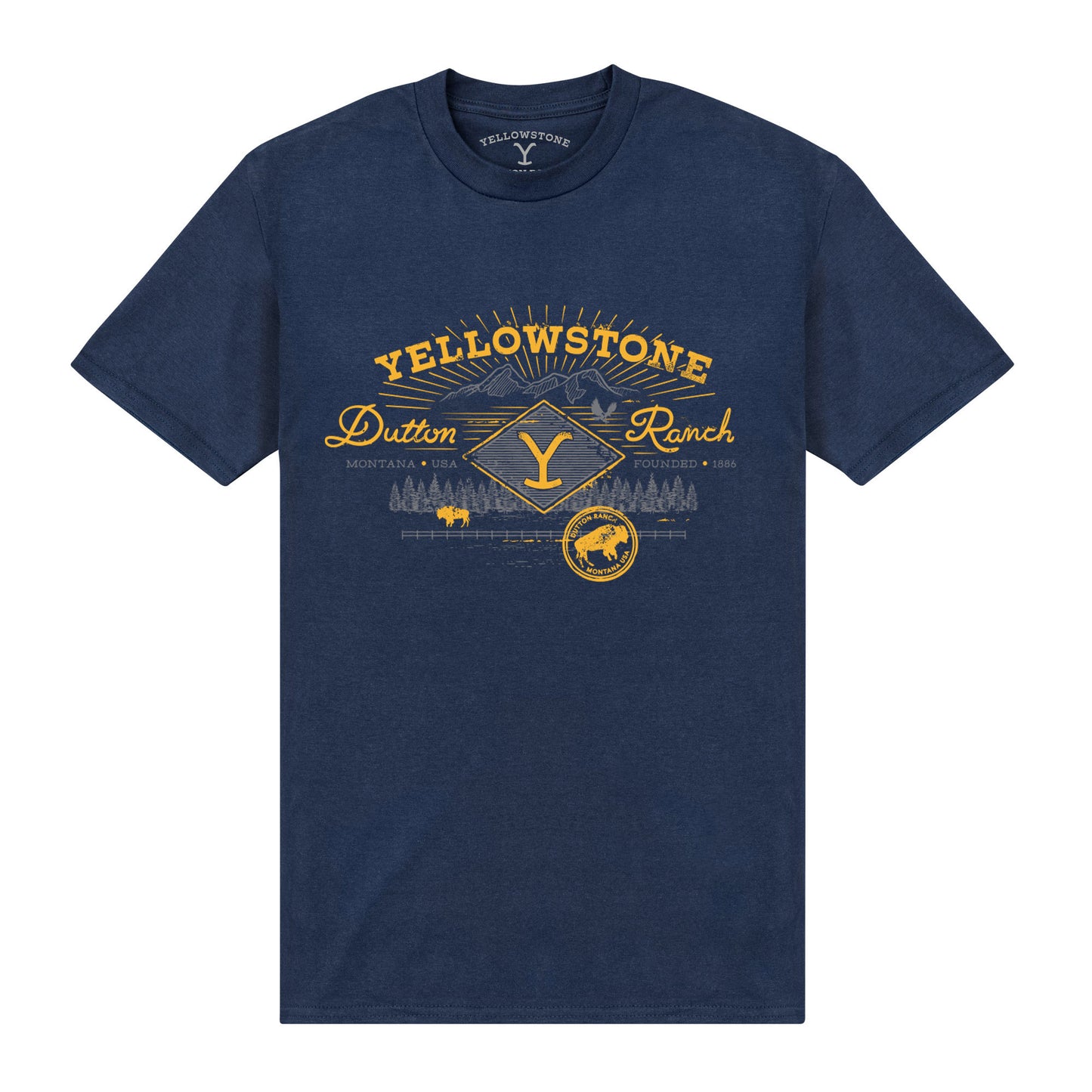 Yellowstone Stamp T-Shirt