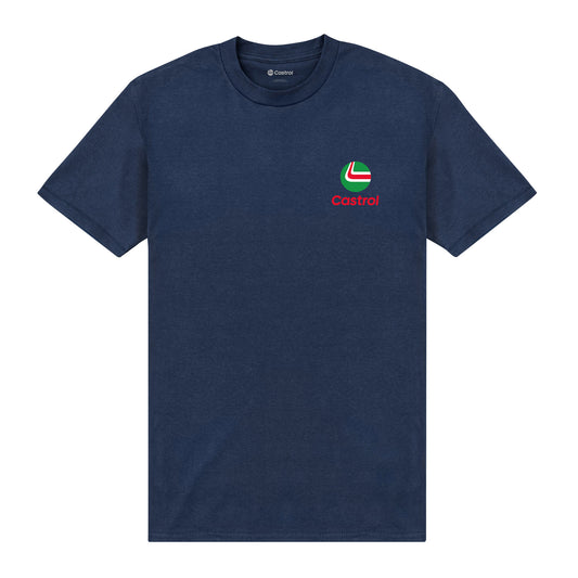 Castrol Pocket Print Navy T-Shirt