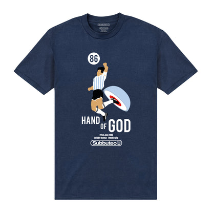 Subbuteo Hand Of God Navy T-Shirt