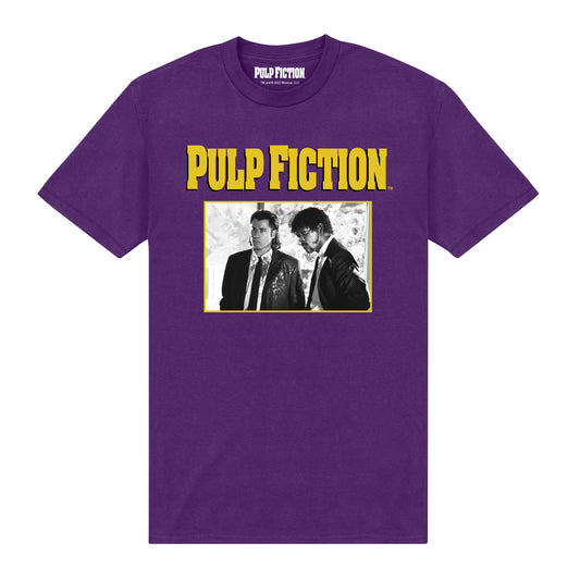 Pulp Fiction Scenes Purple T-Shirt