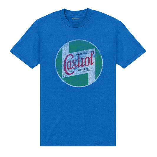 Castrol Motor Oil Royal Blue T-Shirt