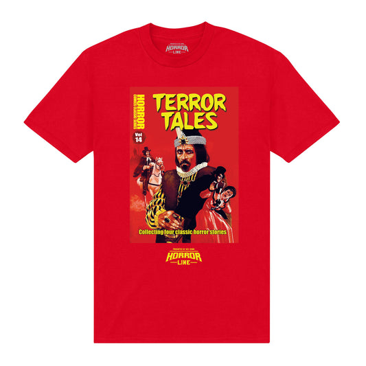 Horror Line Terror Tales Red T-Shirt