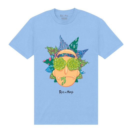Rick and Morty Eyes T-Shirt - Sky