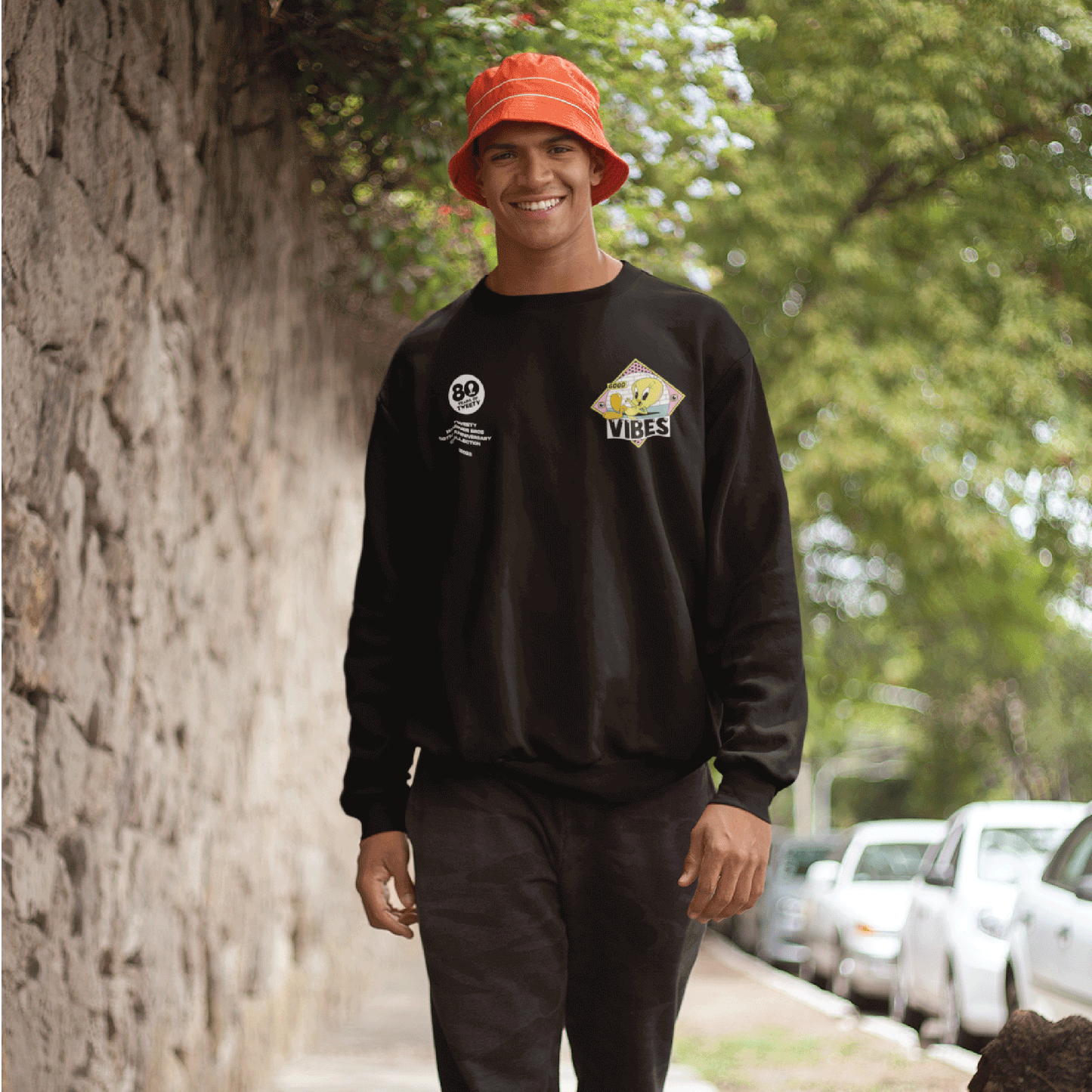 Good vibes sweatshirt discount