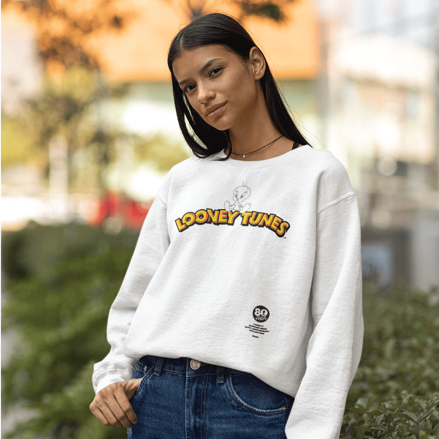 Tweety 80th Looney Tunes Sweatshirt