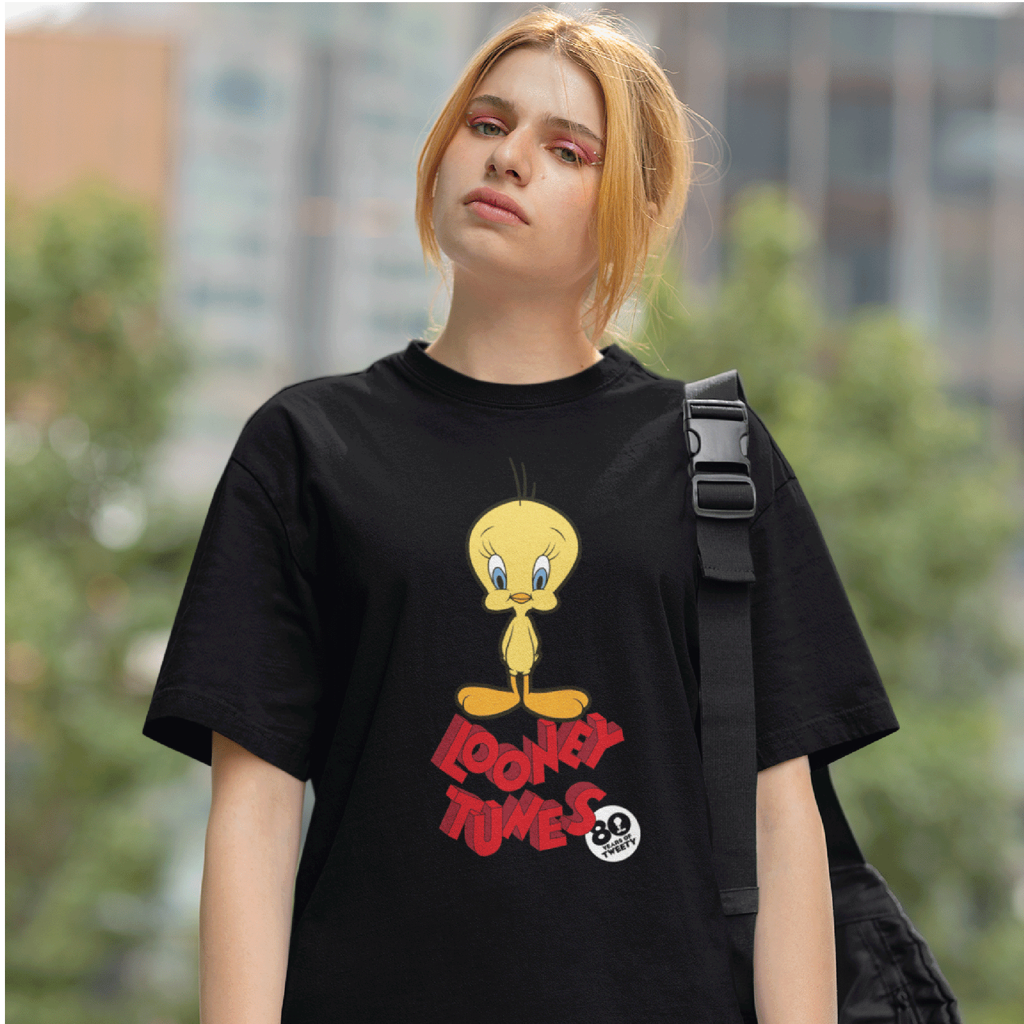 Tweety 80th Portrait T-Shirt