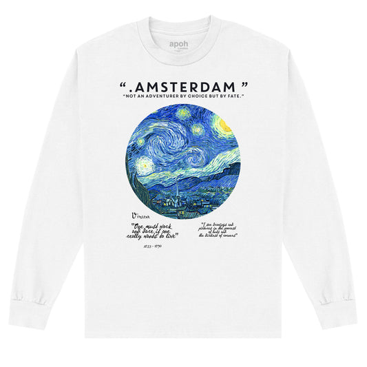 apoh Van Gogh Amsterdam Long Sleeve T-Shirt