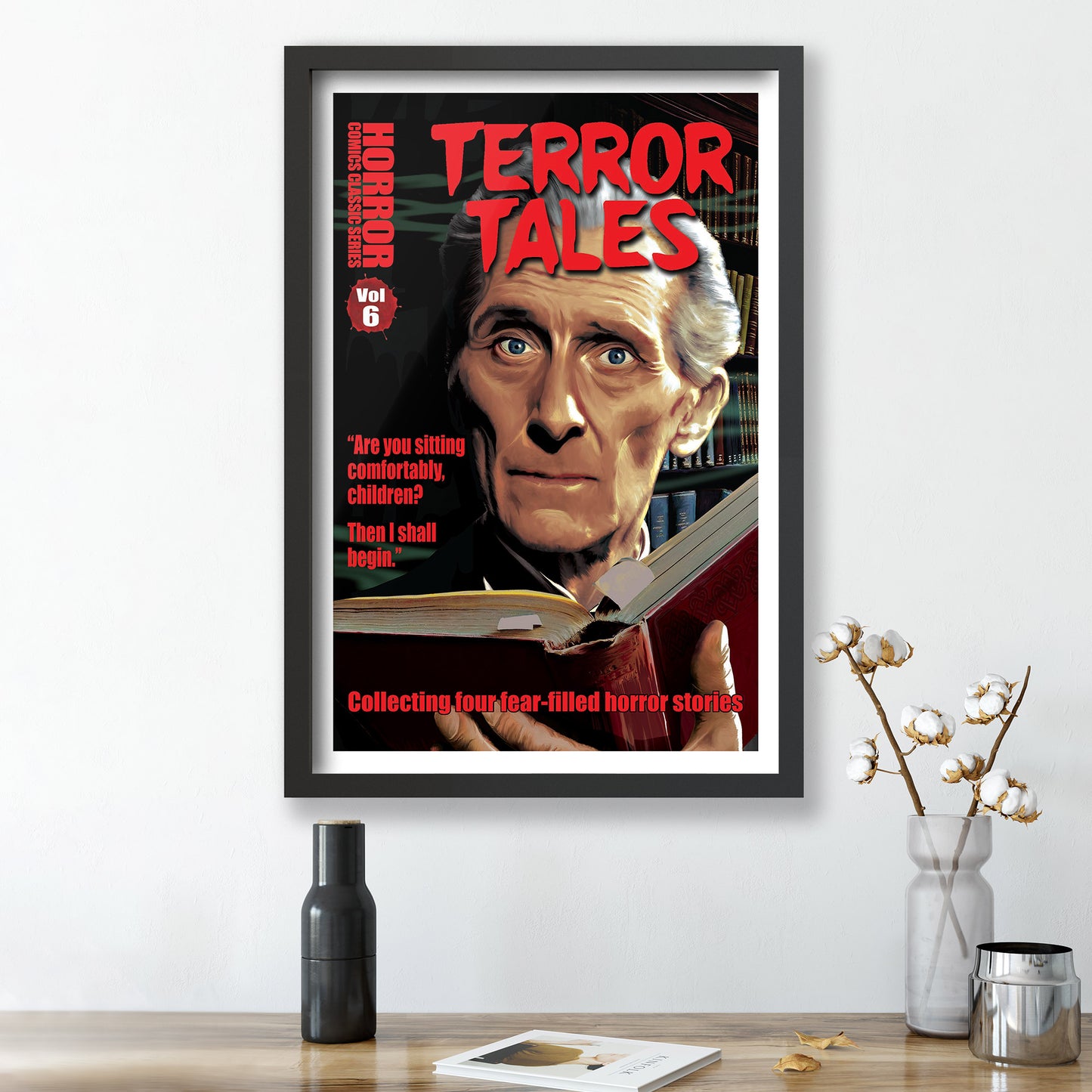 Horror Line Terror Tales Vol 6 Framed Print