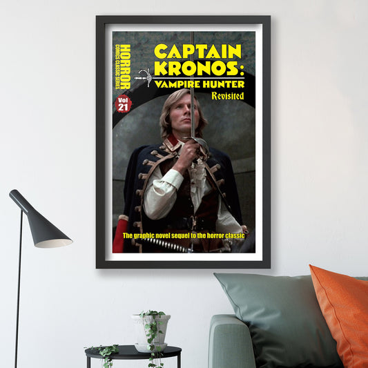 Horror Line Captain Kronos Vampire Hunter Revisited Framed Print