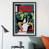 Horror Line Brides of Dracula Framed Print