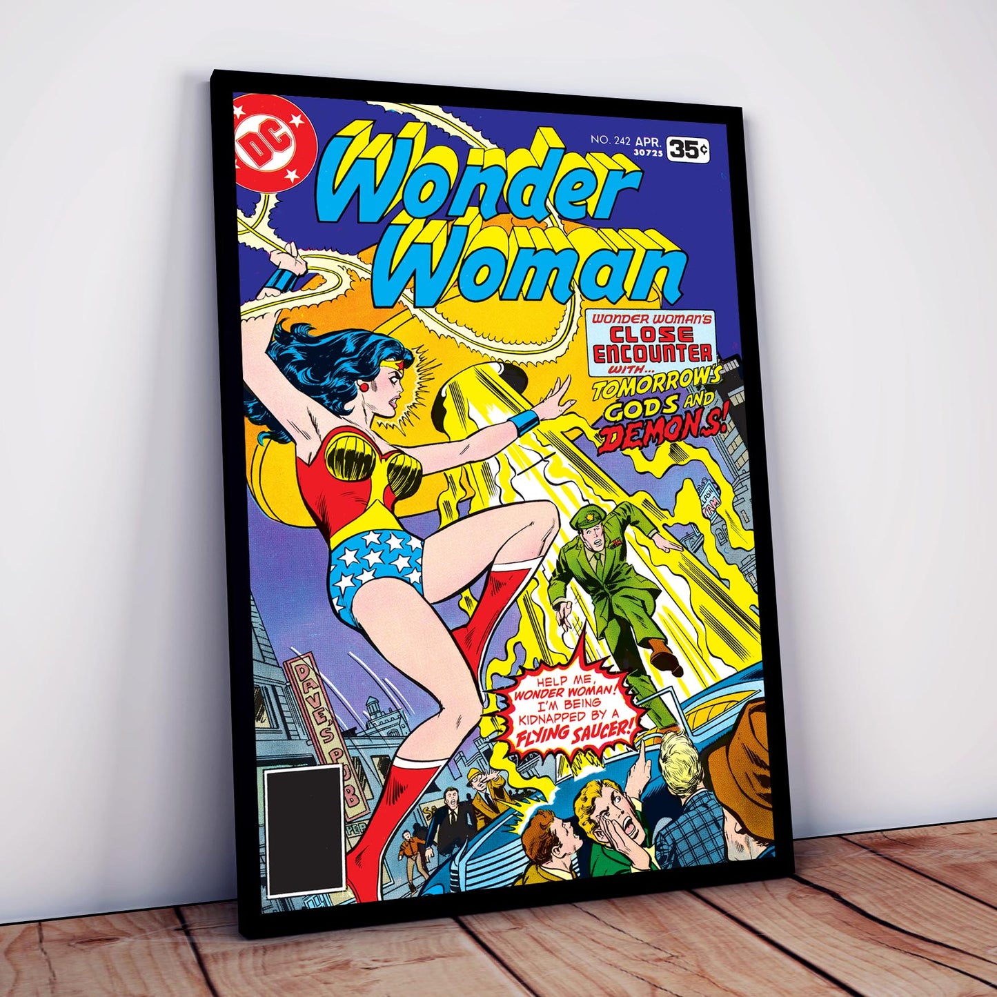 Wonder Woman Silver Age Framed Print