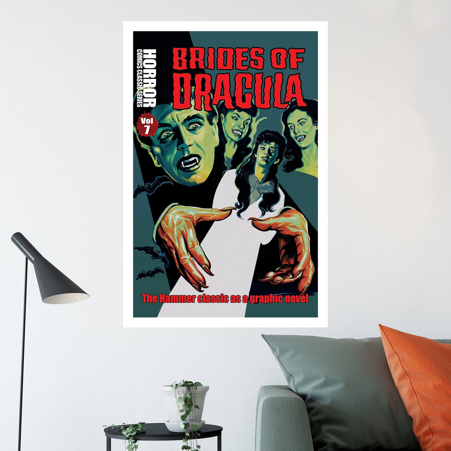 Horror Line Brides of Dracula Print